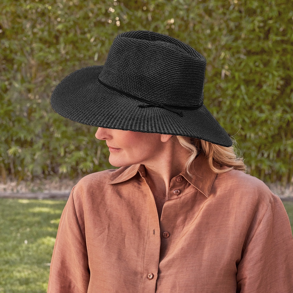 Marie Wide Brim Fedora