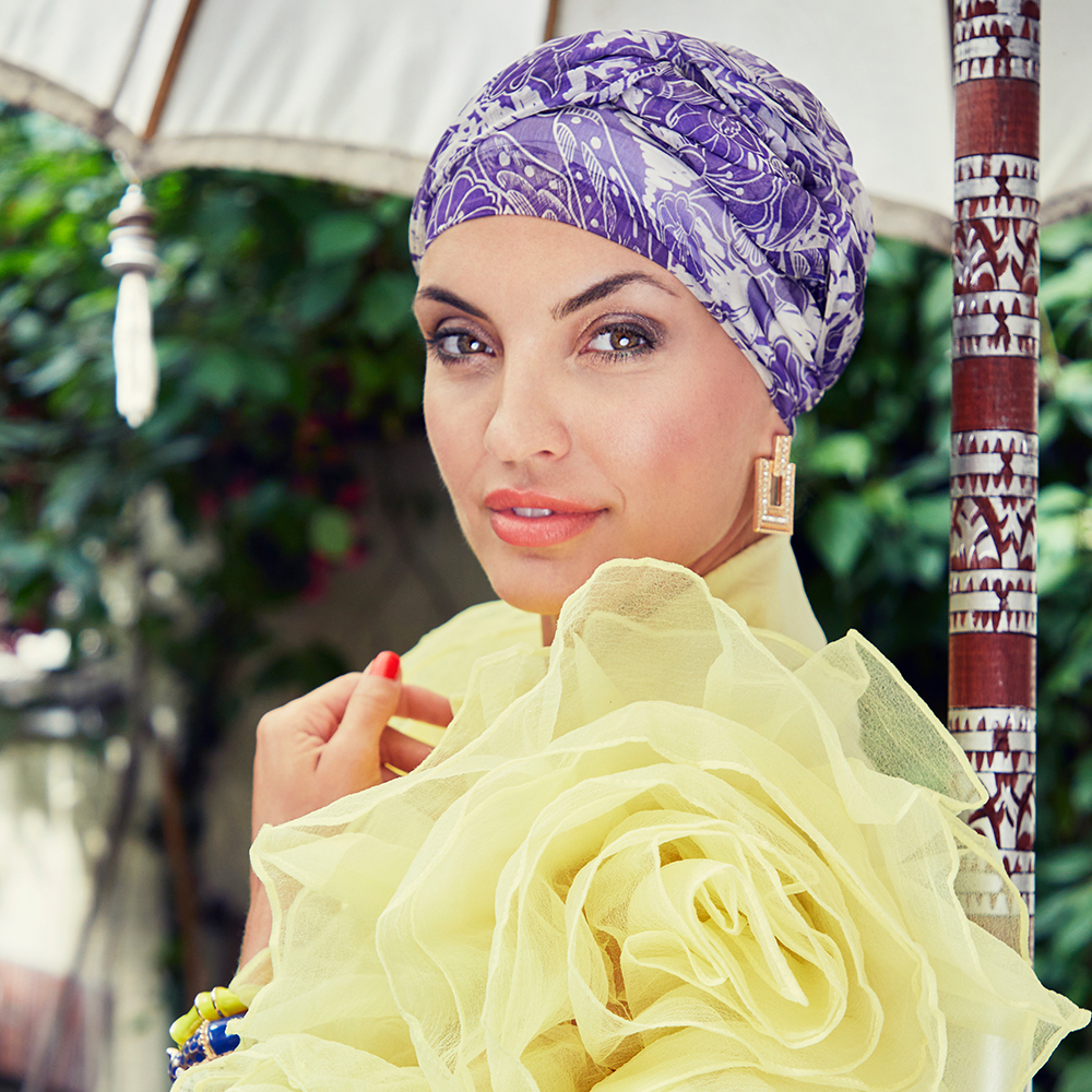 Amber - Boho Turban Set Printed
