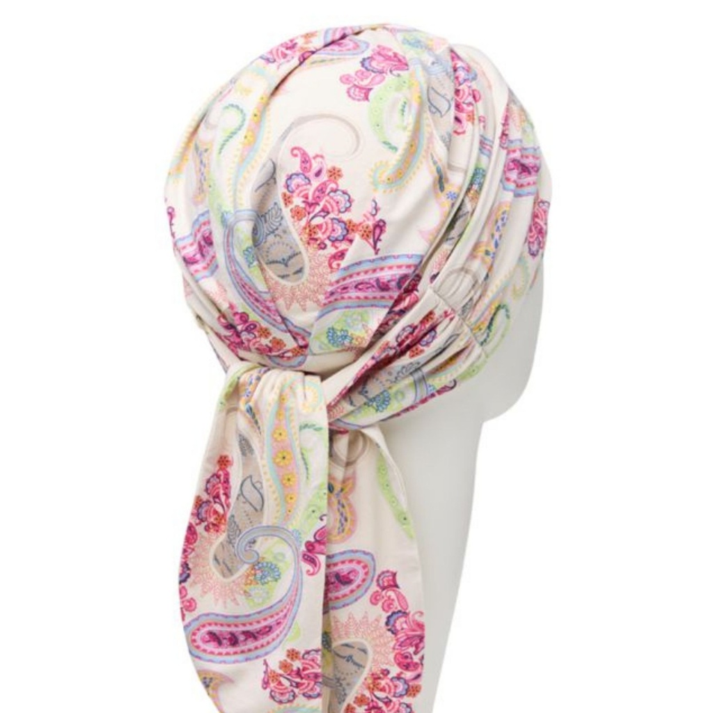 Beatrice Turban With Ribbons