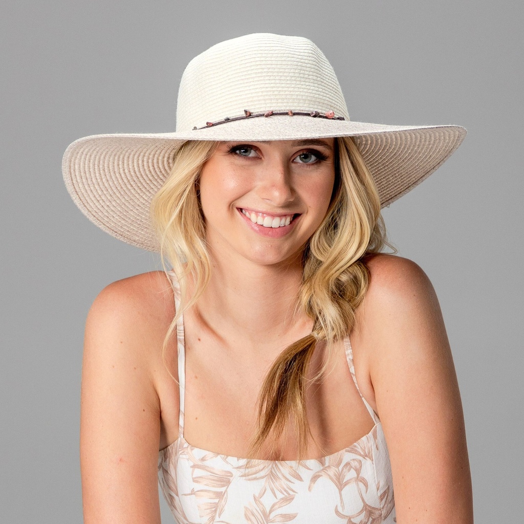Monica Wide Brim Capeline