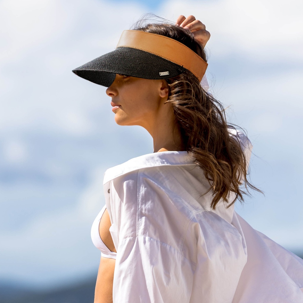Audrey Wide Brim Visor