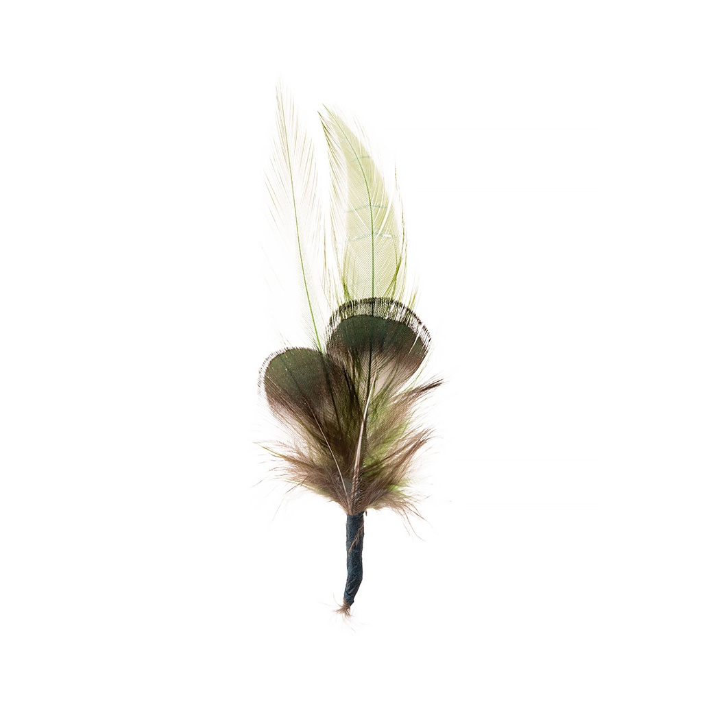 Ascot - Genuine Feather Plume Bound