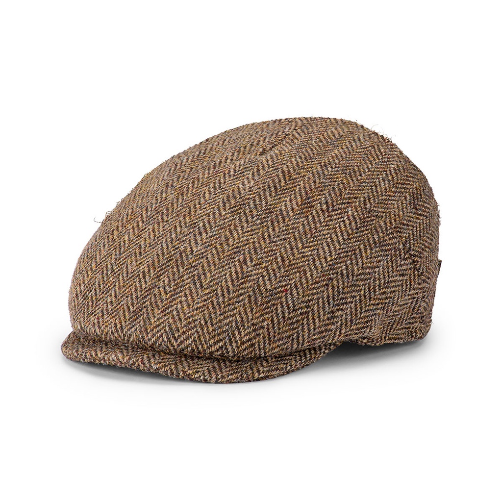 Borolo - Italian Harris Tweed Flat Cap