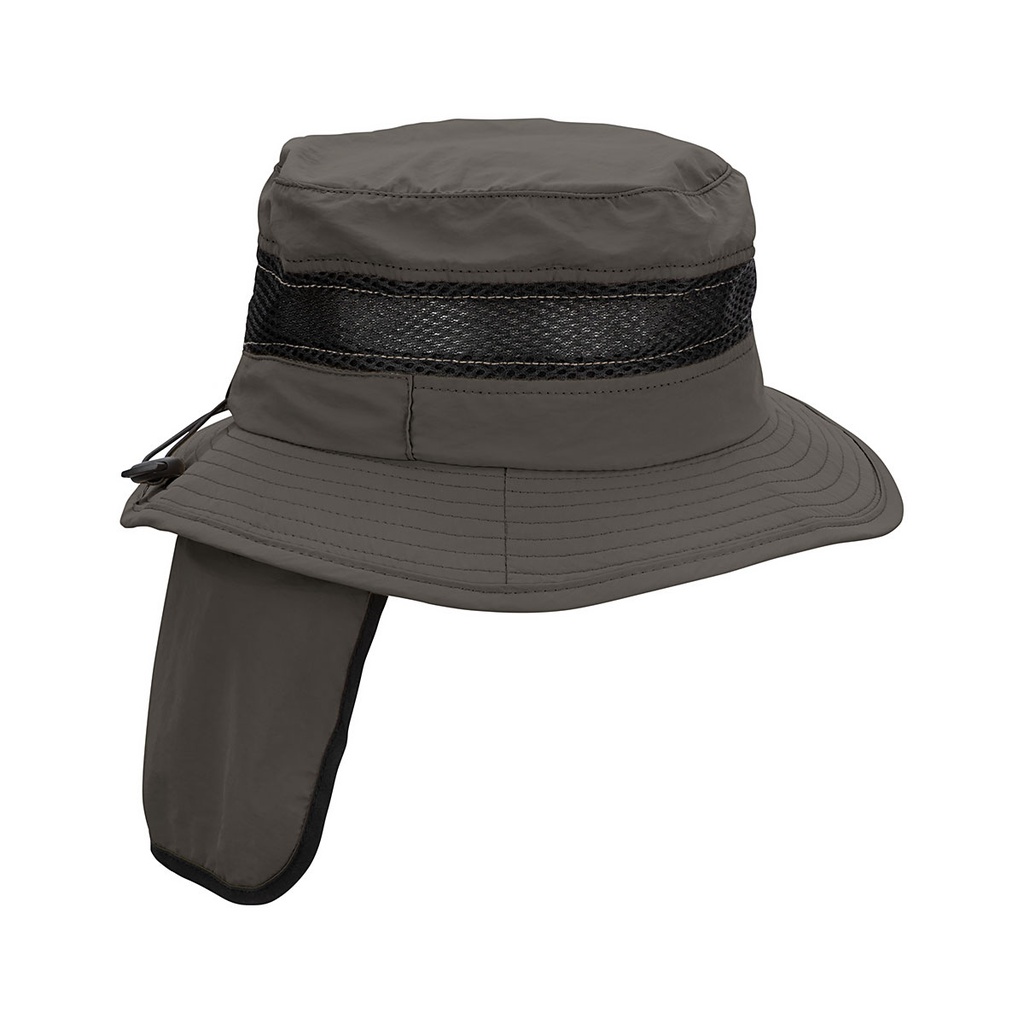 Finn - Polyester Hat Hidden Neckflap