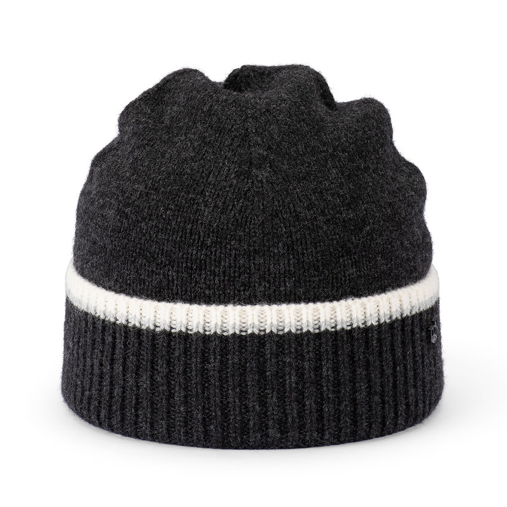 Glacier Run - Australian Wool Stripe Cuff Beanie