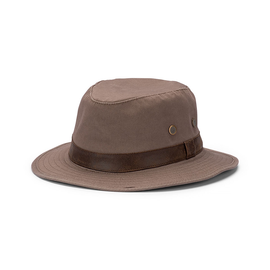 Grayson - Cotton Twill Small Brim Wanderer