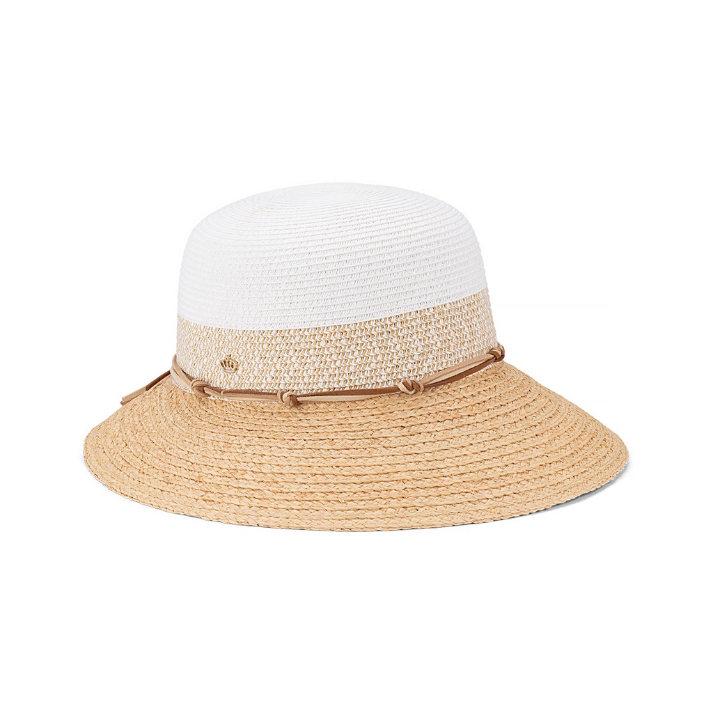 Hali - Natural Fibre / Raffia Brim Resort Hat