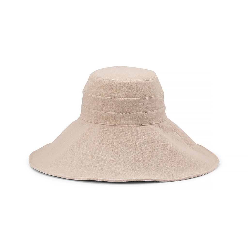 Indigo - Hemp Blend Sunhat W Shapeable Wide Brim