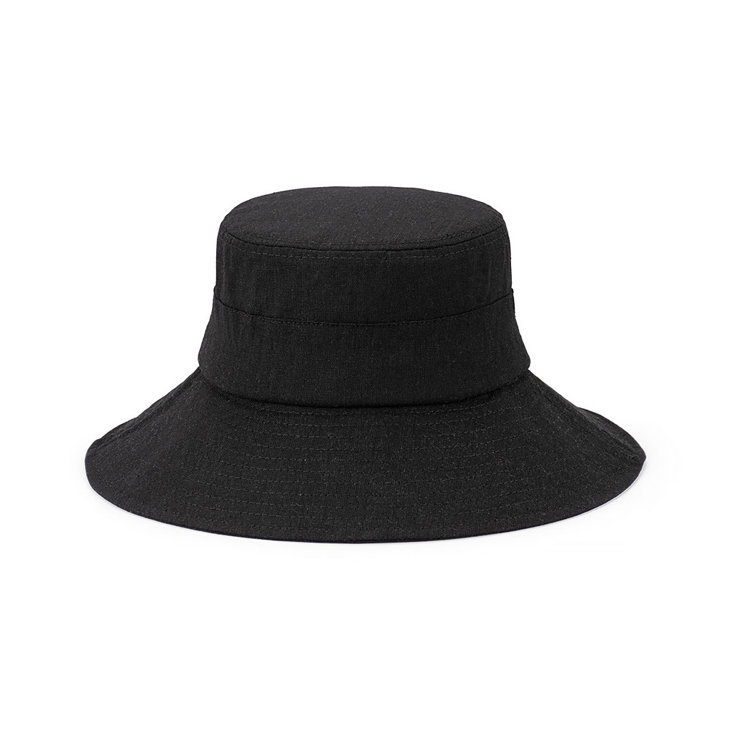 Linley - Linen Blend Ponytail Hat