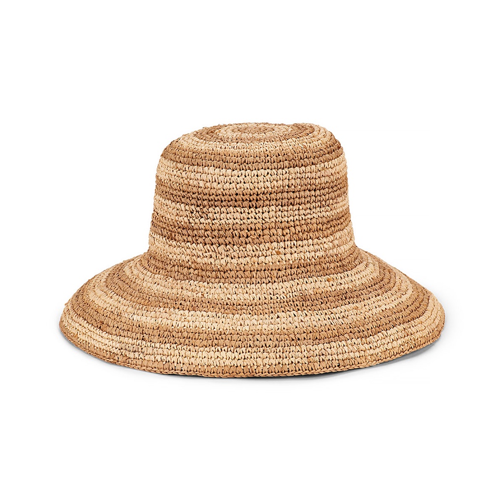 Noosa - Crochet Raffia Shapeable Cloche
