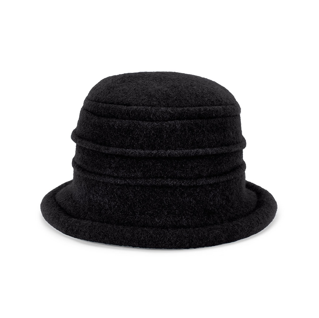 Olivia - Boiled Wool Cloche