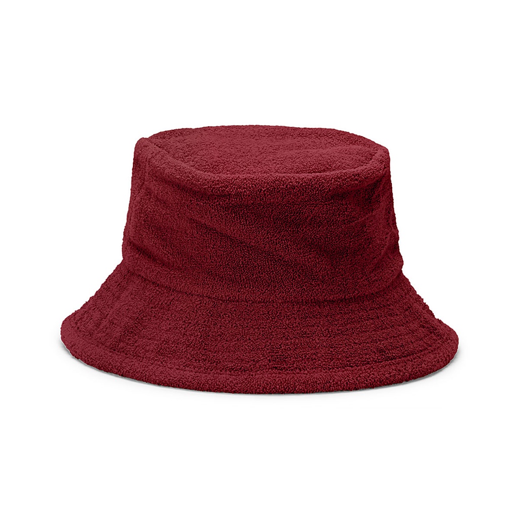 Terry - Terry Towelling Bucket Hat With Bowls Australia Logo