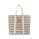Antigua - Oversize Stripe Canvas Beach Bag